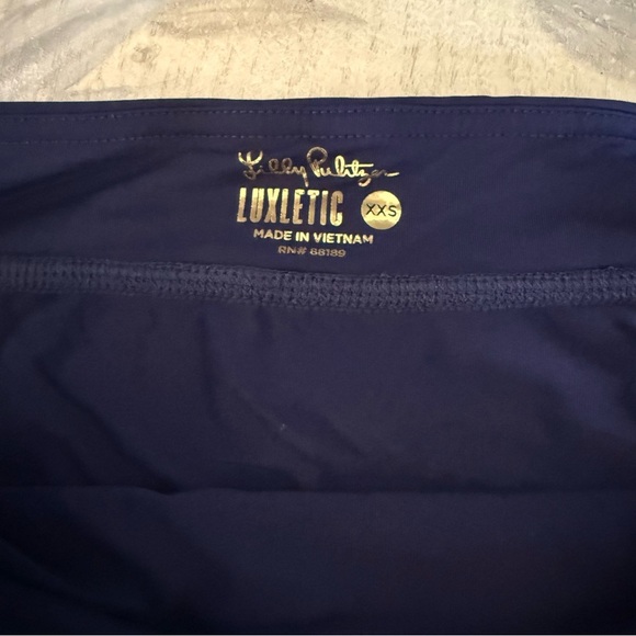Lily Pulitzer LuxLetic Adler Mini Sport Skirt Ruffles size XXS - Picture 3 of 6